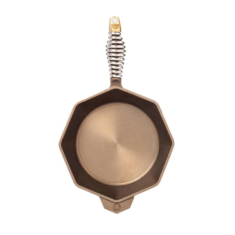 FINEX 8" Cast Iron Skillet, Modern Heirloom, Handcrafted in the USA, Pre-seasoned with Organic Flaxseed Oil - Image 1